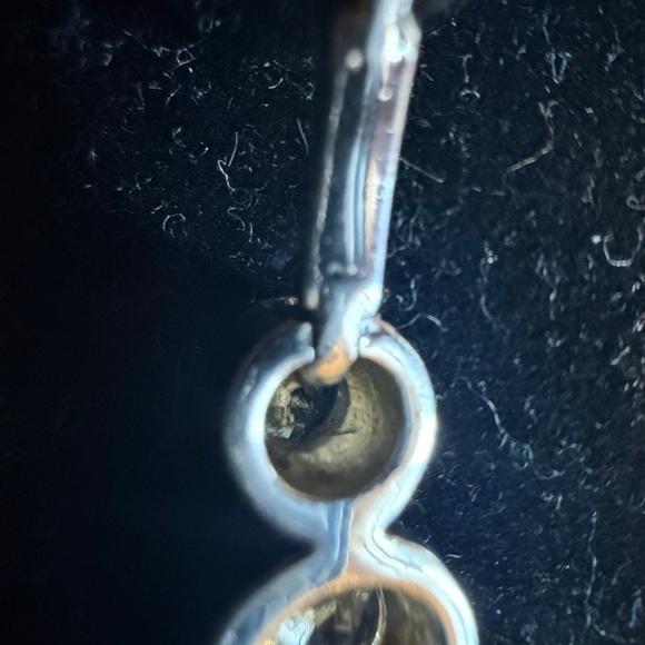 Silver Drop Station Necklace - Women Jewelry - Picture 7 of 15